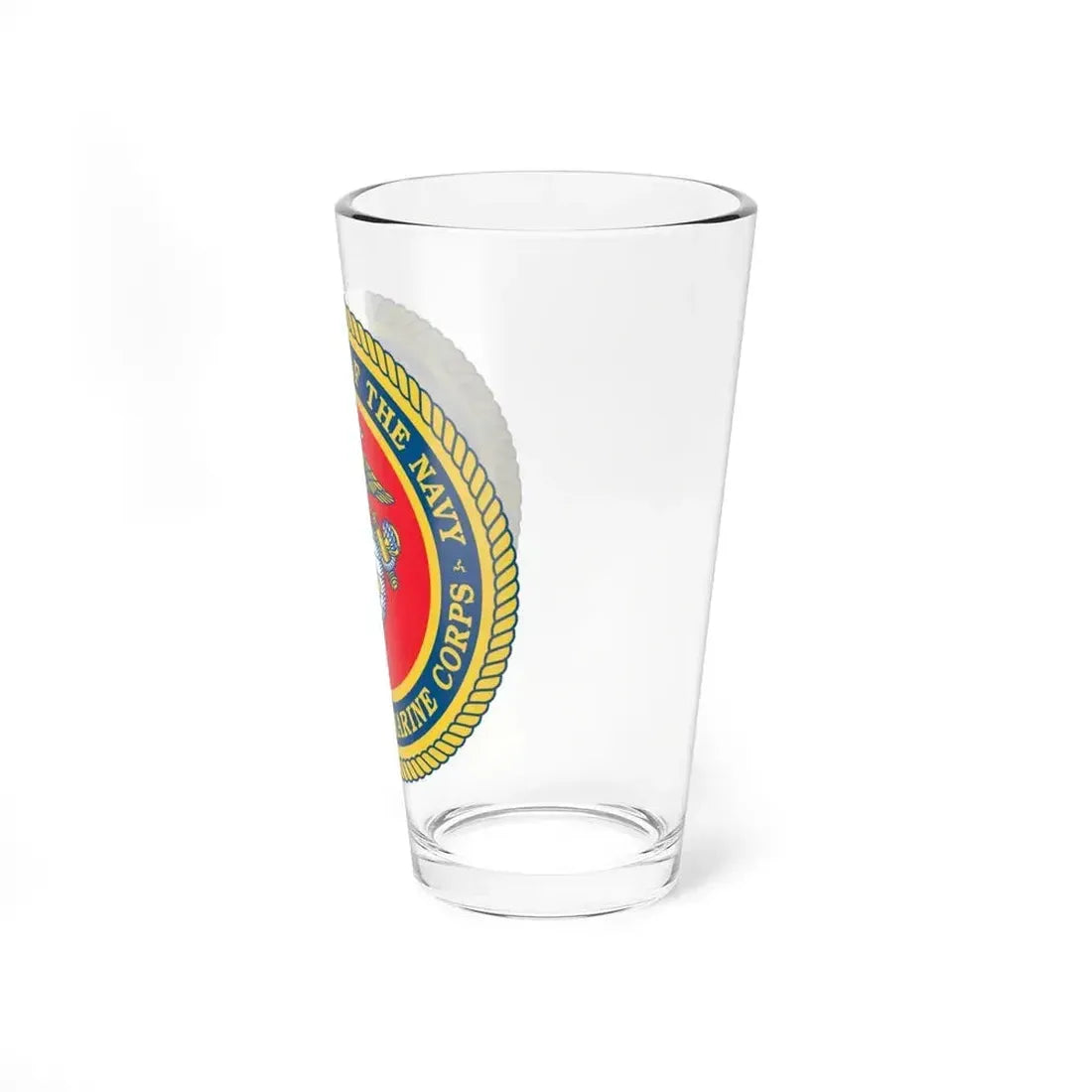 Department Of The Navy United States Marine Corps (USMC) Pint Glass 16oz - Go Mug Yourself