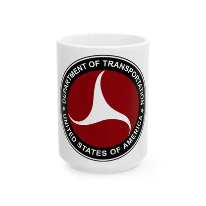 Department of Transportation 1980 - White Coffee Mug 15oz - Go Mug Yourself