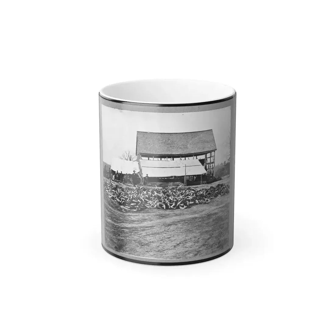 Depot of the Commissary, Cedar Level, Virginia (U.S. Civil War) Color Changing Coffee Mug 11oz Default Title 11oz - Go Mug Yourself