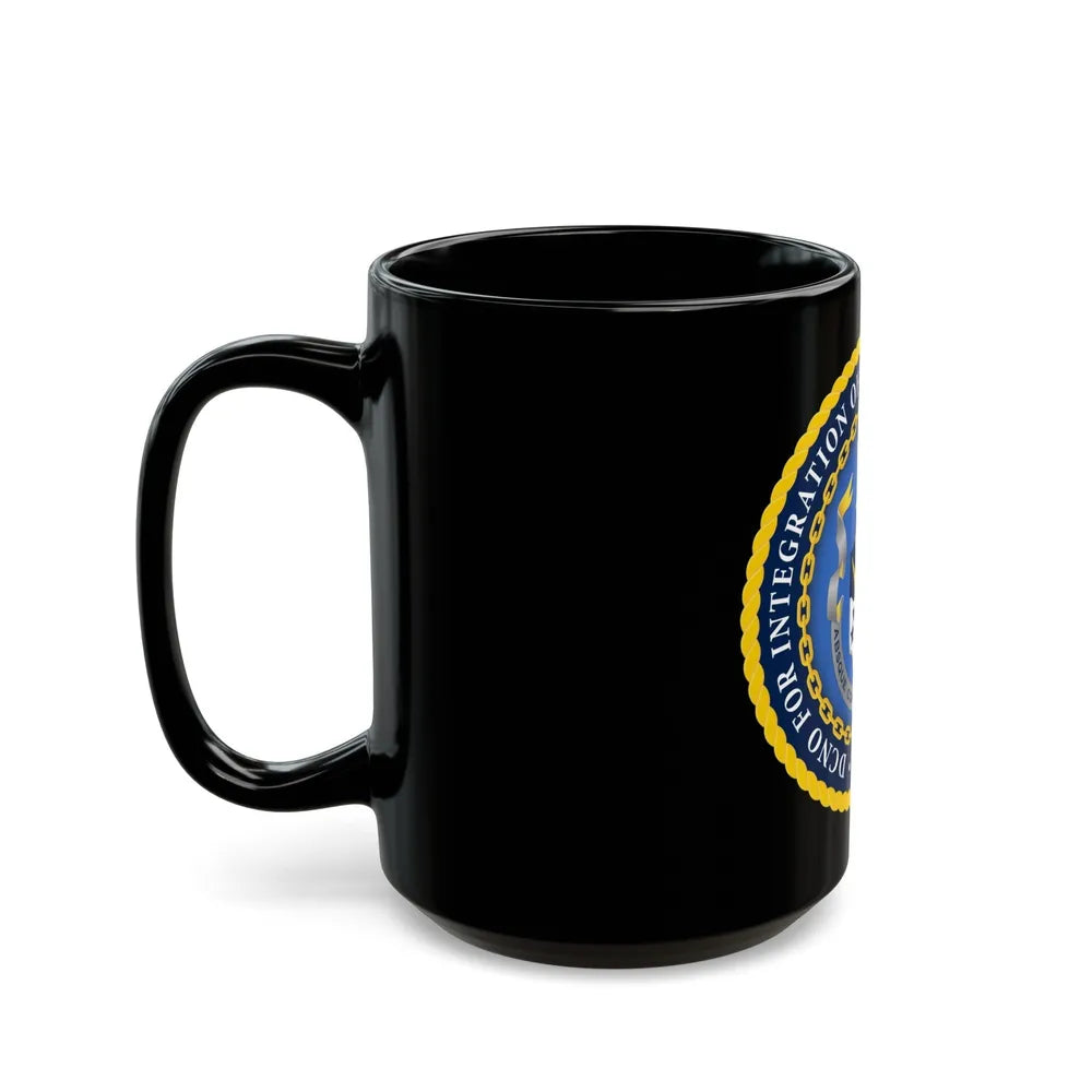 Deputy Chief of Naval Operations for Integration of Capabilities and Resources N8 (U.S. Navy) Black Coffee Mug-Go Mug Yourself