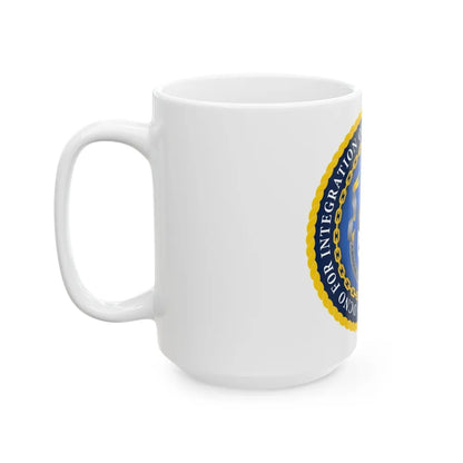 Deputy Chief of Naval Operations for Integration of Capabilities and Resources N8 (U.S. Navy) White Coffee Mug-Go Mug Yourself