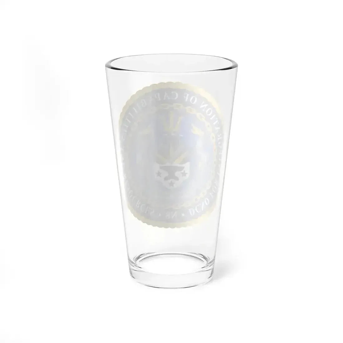 Deputy Chief of Naval Operations for Integration of Capabilities and Resources N8 (U.S. Navy) Pint Glass 16oz - Go Mug Yourself