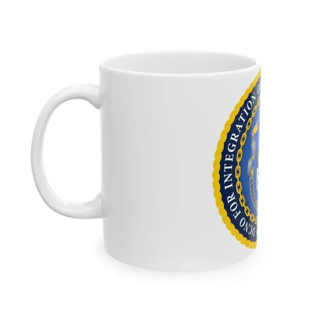 Deputy Chief of Naval Operations for Integration of Capabilities and Resources N8 (U.S. Navy) White Coffee Mug - Go Mug Yourself