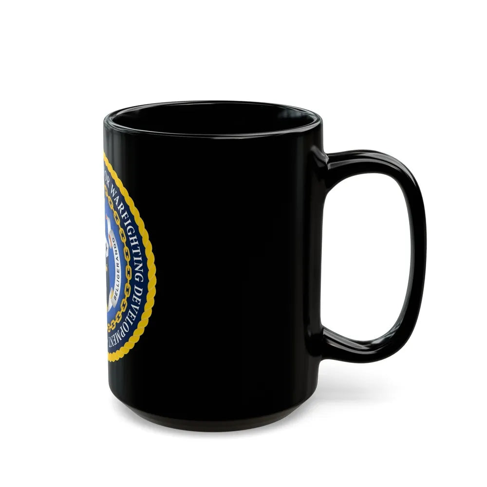 Deputy Chief of Naval Operations for Warfighting Development N7 (U.S. Navy) Black Coffee Mug-Go Mug Yourself