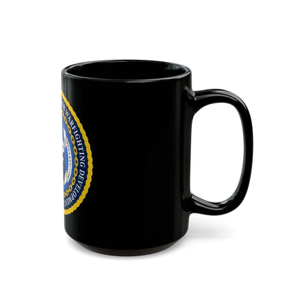 Deputy Chief of Naval Operations for Warfighting Development N7 (U.S. Navy) Black Coffee Mug-Go Mug Yourself