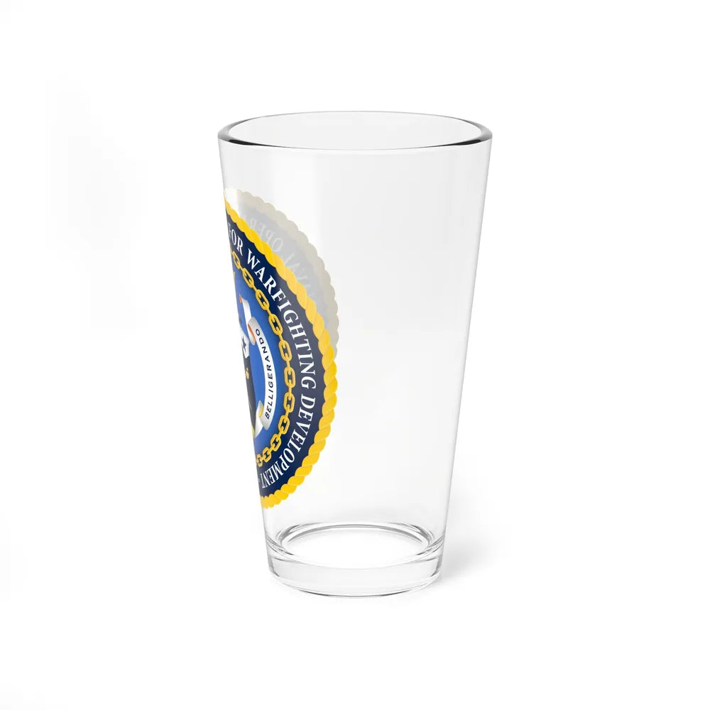 Deputy Chief of Naval Operations for Warfighting Development N7 (U.S. Navy) Pint Glass 16oz-Go Mug Yourself