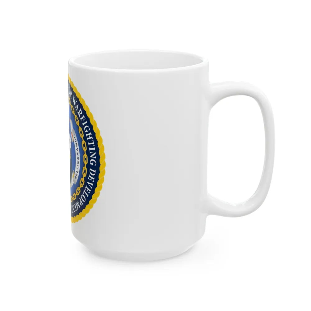 Deputy Chief of Naval Operations for Warfighting Development N7 (U.S. Navy) White Coffee Mug-Go Mug Yourself