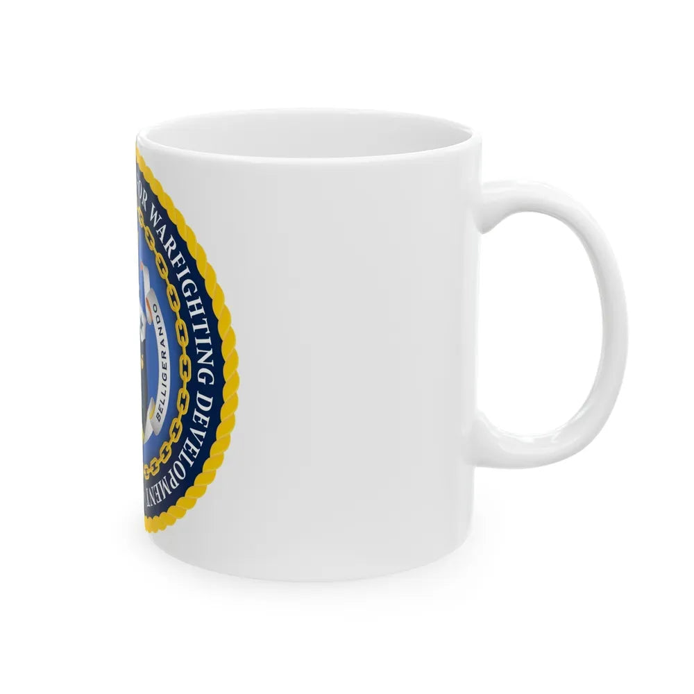 Deputy Chief of Naval Operations for Warfighting Development N7 (U.S. Navy) White Coffee Mug-Go Mug Yourself