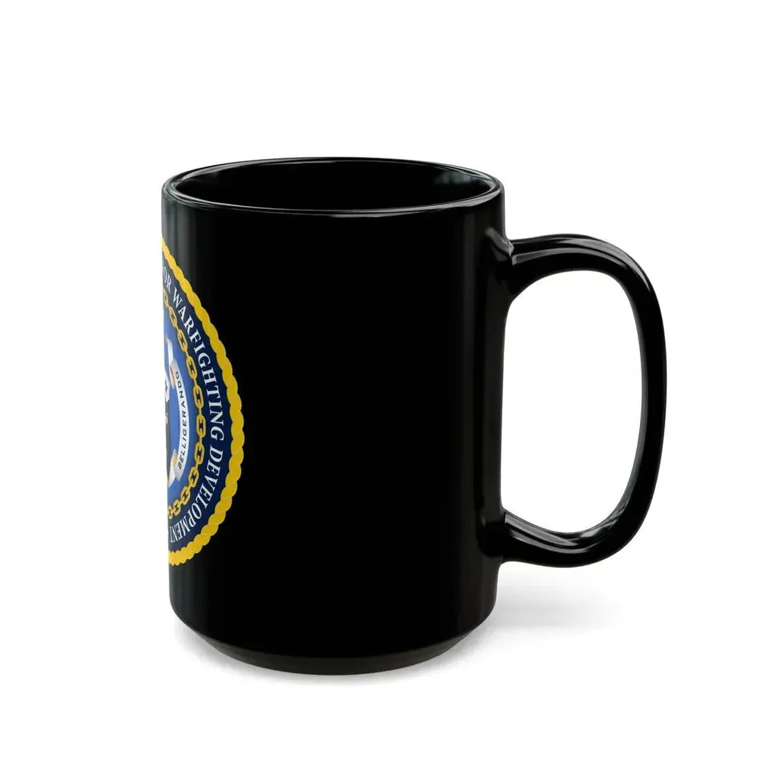 Deputy Chief of Naval Operations for Warfighting Development N7 (U.S. Navy) Black Coffee Mug - Go Mug Yourself