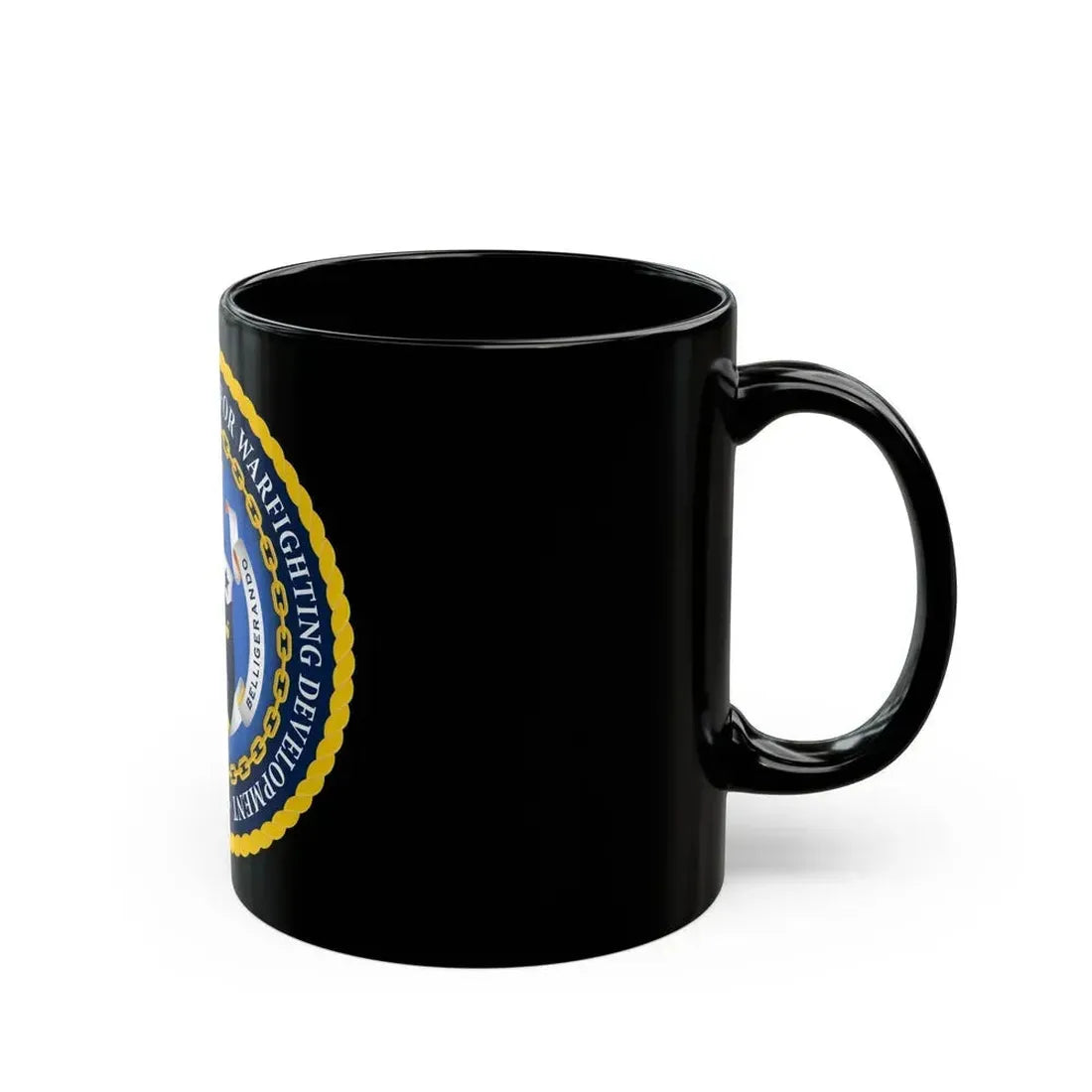 Deputy Chief of Naval Operations for Warfighting Development N7 (U.S. Navy) Black Coffee Mug - Go Mug Yourself