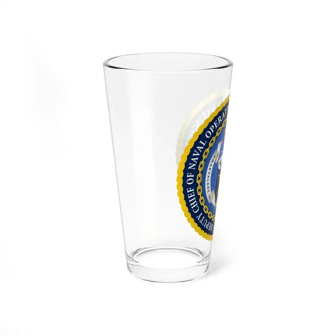 Deputy Chief of Naval Operations for Warfighting Development N7 (U.S. Navy) Pint Glass 16oz - Go Mug Yourself