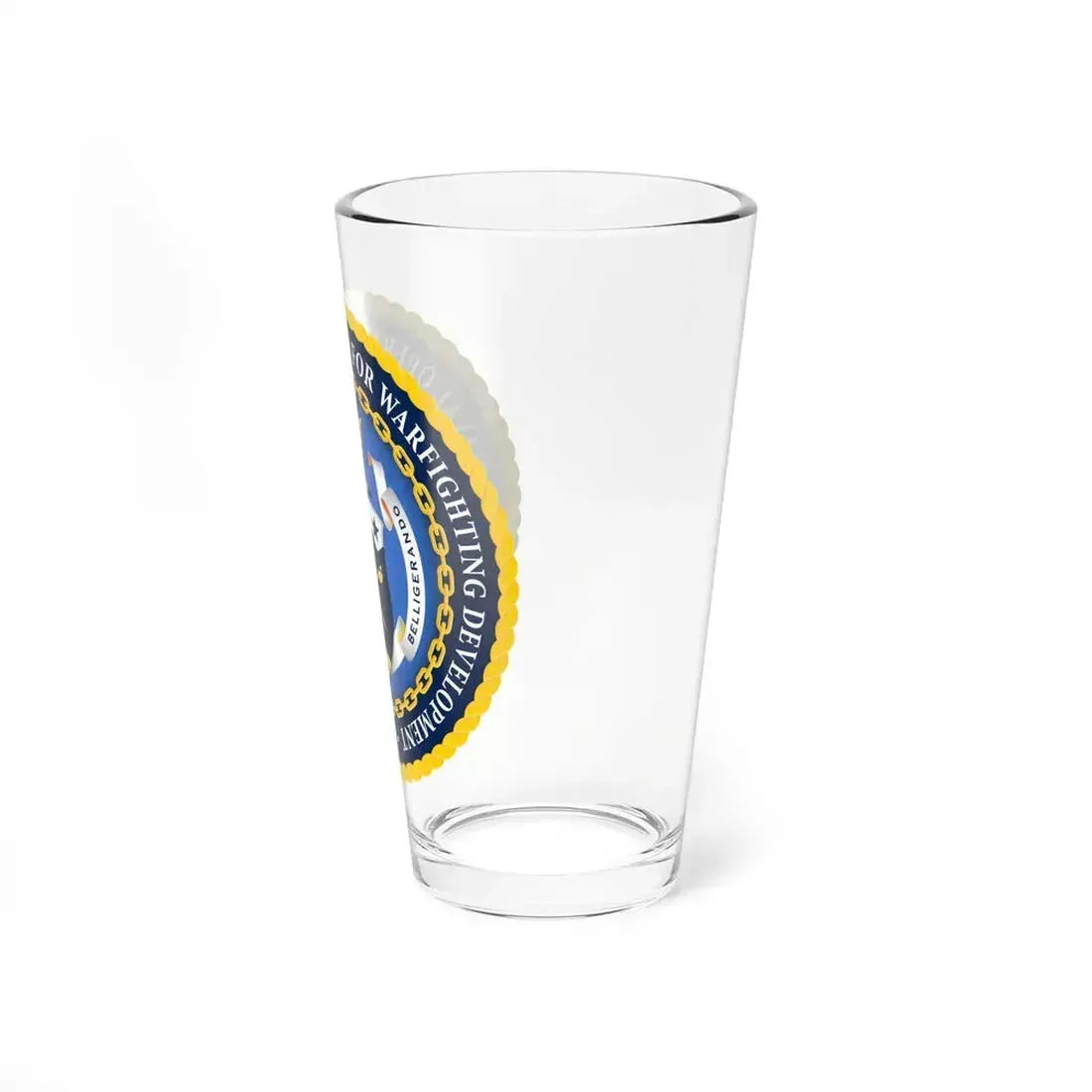 Deputy Chief of Naval Operations for Warfighting Development N7 (U.S. Navy) Pint Glass 16oz - Go Mug Yourself