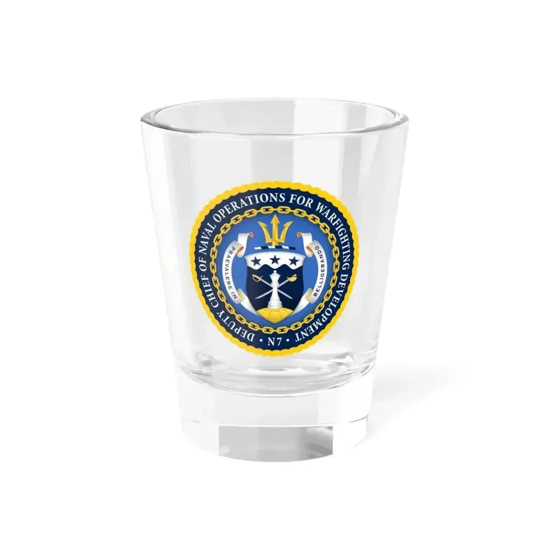Deputy Chief of Naval Operations for Warfighting Development N7 (U.S. Navy) Shot Glass 1.5oz 1.5oz - Go Mug Yourself