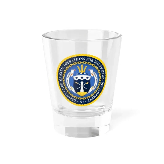 Deputy Chief of Naval Operations for Warfighting Development N7 (U.S. Navy) Shot Glass 1.5oz 1.5oz - Go Mug Yourself