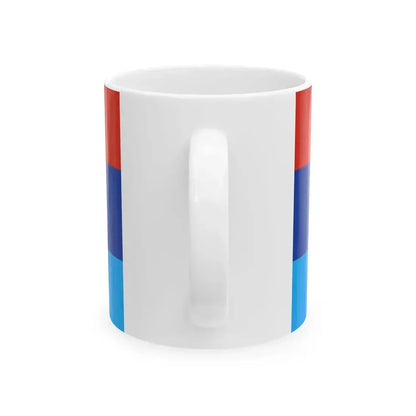 Deputy Commander in Chief flag of Myanmar (Myanmar) White Coffee Mug - Go Mug Yourself