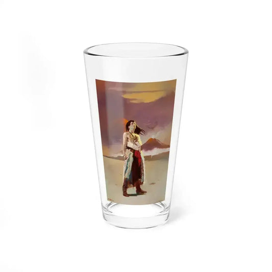 Der Traumer in der Zitadelle (The Dreamer in the Citadel), paperback cover, 1977 - Pint Glass 16oz 16oz - Go Mug Yourself