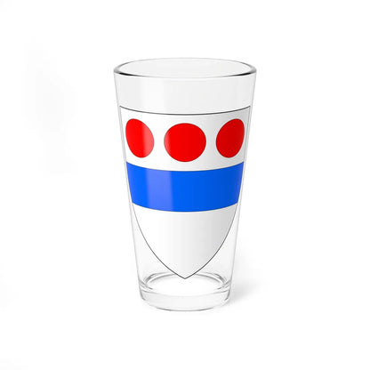 Dering of Surrenden Arms Ancient (England) (Coat of Arms) Pint Glass 16oz 16oz - Go Mug Yourself