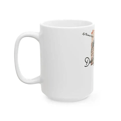 Desert Heat and London Fog, The American Magazine, January 1935 - White Coffee Mug - Go Mug Yourself