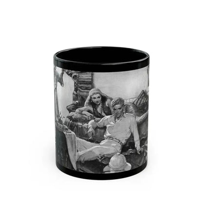 Desert Passion, Liberty magazine, September 25, 1937 - Black Coffee Mug 11oz - Go Mug Yourself