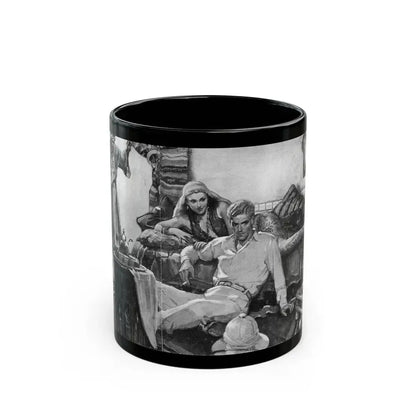 Desert Passion, Liberty magazine, September 25, 1937 - Black Coffee Mug 11oz - Go Mug Yourself