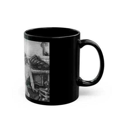 Desert Passion, Liberty magazine, September 25, 1937 - Black Coffee Mug - Go Mug Yourself