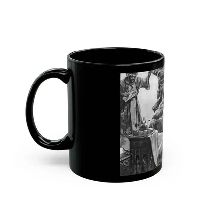 Desert Passion, Liberty magazine, September 25, 1937 - Black Coffee Mug - Go Mug Yourself