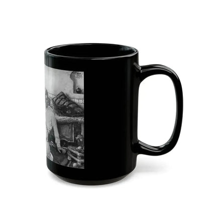Desert Passion, Liberty magazine, September 25, 1937 - Black Coffee Mug - Go Mug Yourself