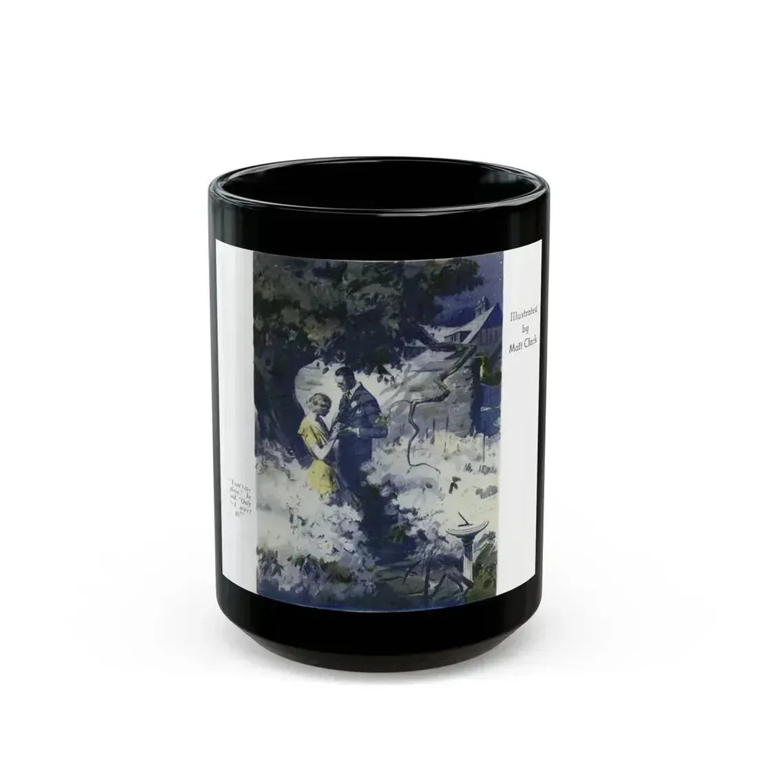 Desert Sands (1), McCall's magazine, May 1932 - Black Coffee Mug 15oz - Go Mug Yourself