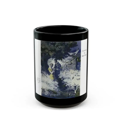 Desert Sands (1), McCall's magazine, May 1932 - Black Coffee Mug 15oz - Go Mug Yourself