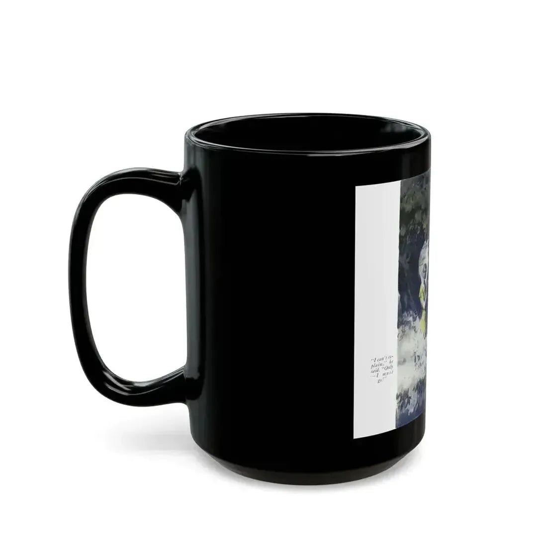 Desert Sands (1), McCall's magazine, May 1932 - Black Coffee Mug - Go Mug Yourself