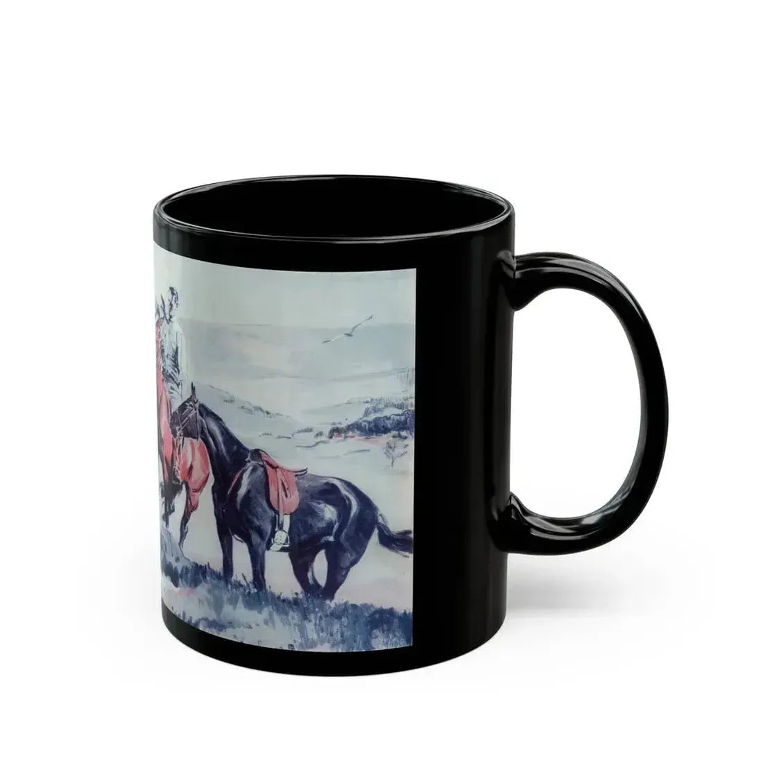 Desert Sands (2), McCall's magazine, May 1932 - Black Coffee Mug - Go Mug Yourself