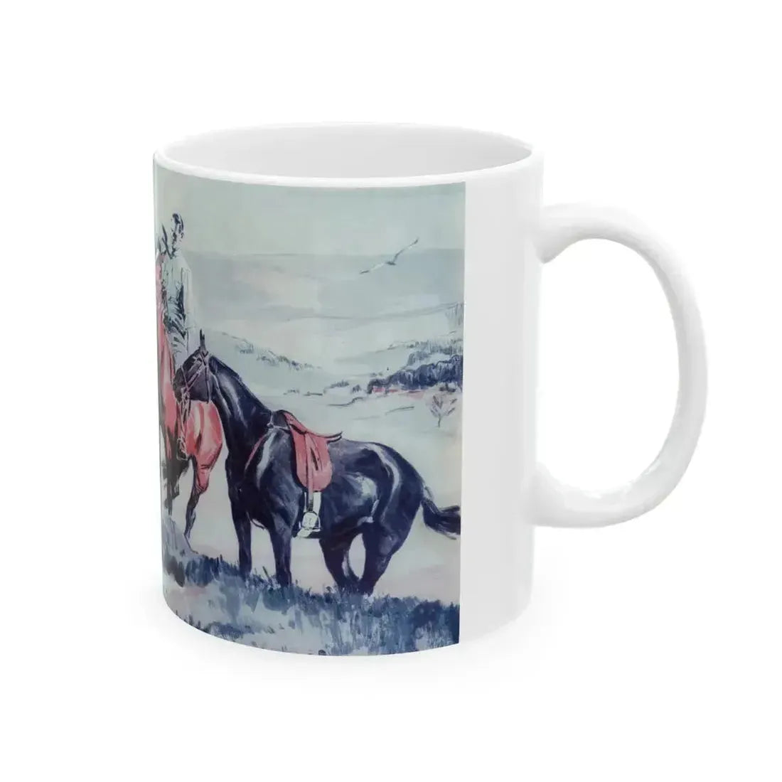 Desert Sands (2), McCall's magazine, May 1932 - White Coffee Mug - Go Mug Yourself