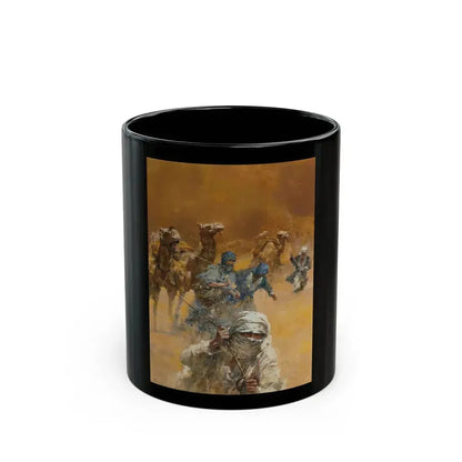 Desert Storm - Black Coffee Mug 11oz - Go Mug Yourself