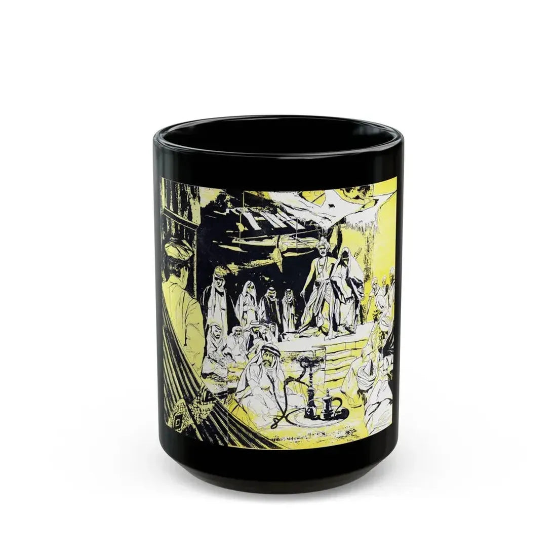 Desert Waif, Bluebook Magazine, February 1953 - Black Coffee Mug 15oz - Go Mug Yourself