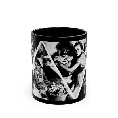 Design for Dying, Liberty magazine, September 18, 1937 - Black Coffee Mug 11oz - Go Mug Yourself