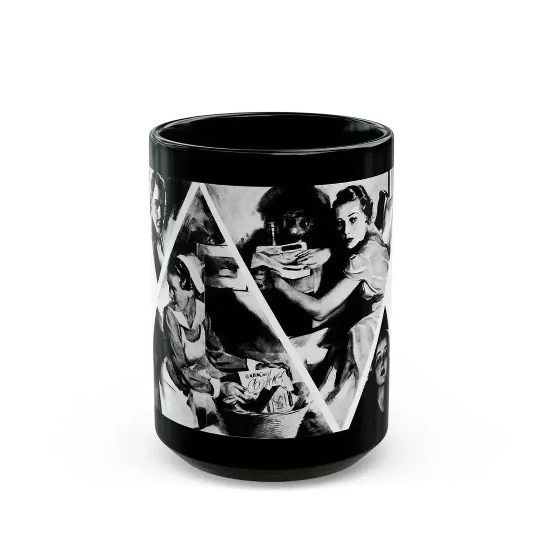 Design for Dying, Liberty magazine, September 18, 1937 - Black Coffee Mug 15oz - Go Mug Yourself