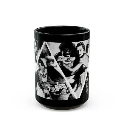 Design for Dying, Liberty magazine, September 18, 1937 - Black Coffee Mug 15oz - Go Mug Yourself