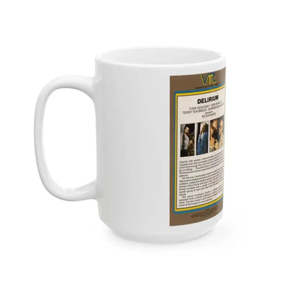 DESLIRIUM (VHS COVER) - White Coffee Mug - Go Mug Yourself