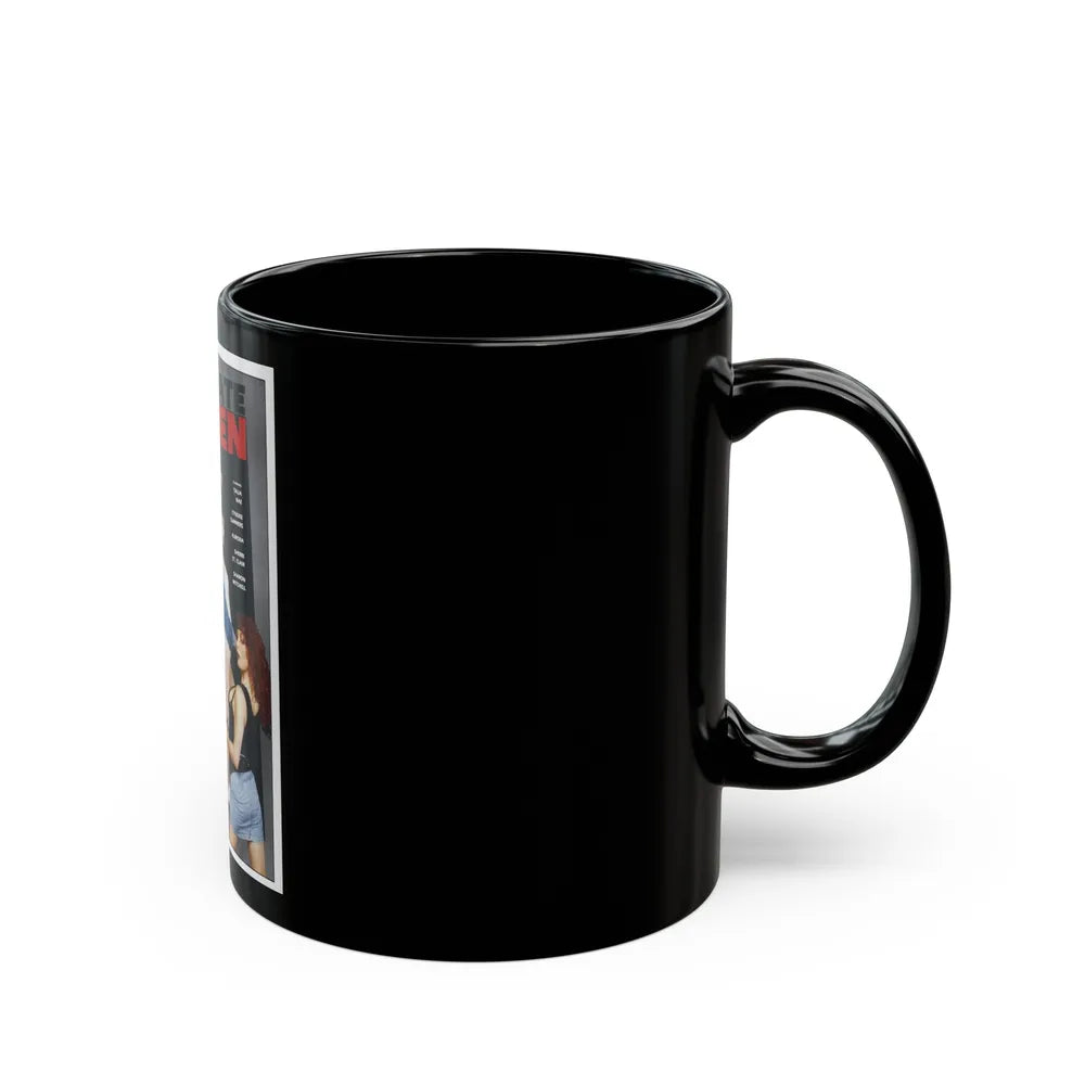 DESPERATE WOMEN 1985 Movie Poster - Black Coffee Mug-Go Mug Yourself