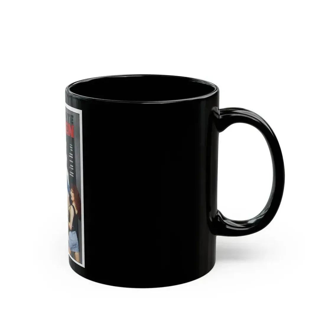 DESPERATE WOMEN 1985 Movie Poster - Black Coffee Mug - Go Mug Yourself