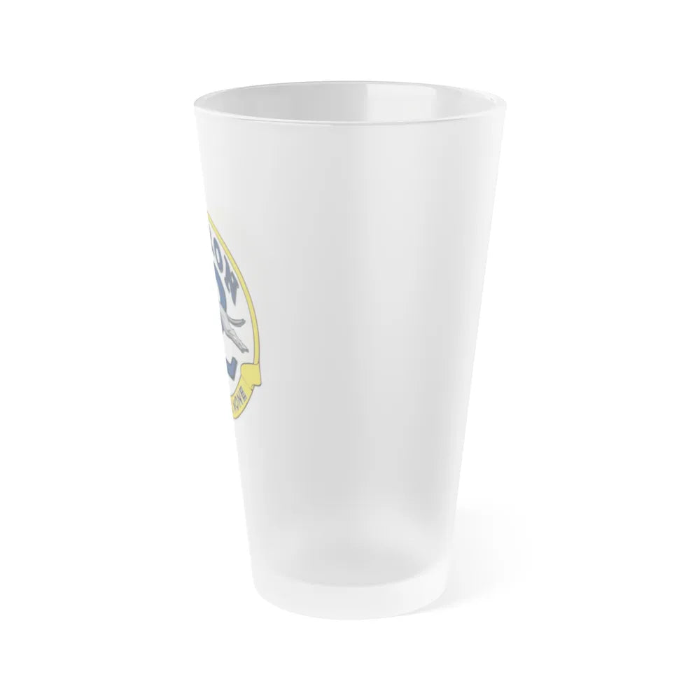 Desron 2 Second to none (U.S. Navy) Frosted Pint Glass 16oz-Go Mug Yourself