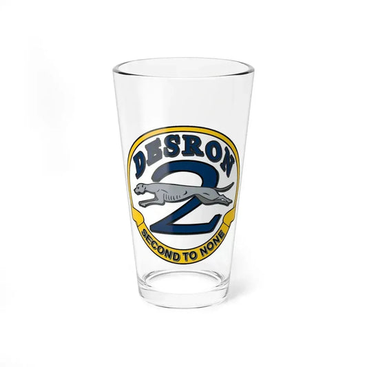 Desron 2 Second to none (U.S. Navy) Pint Glass 16oz 16oz - Go Mug Yourself