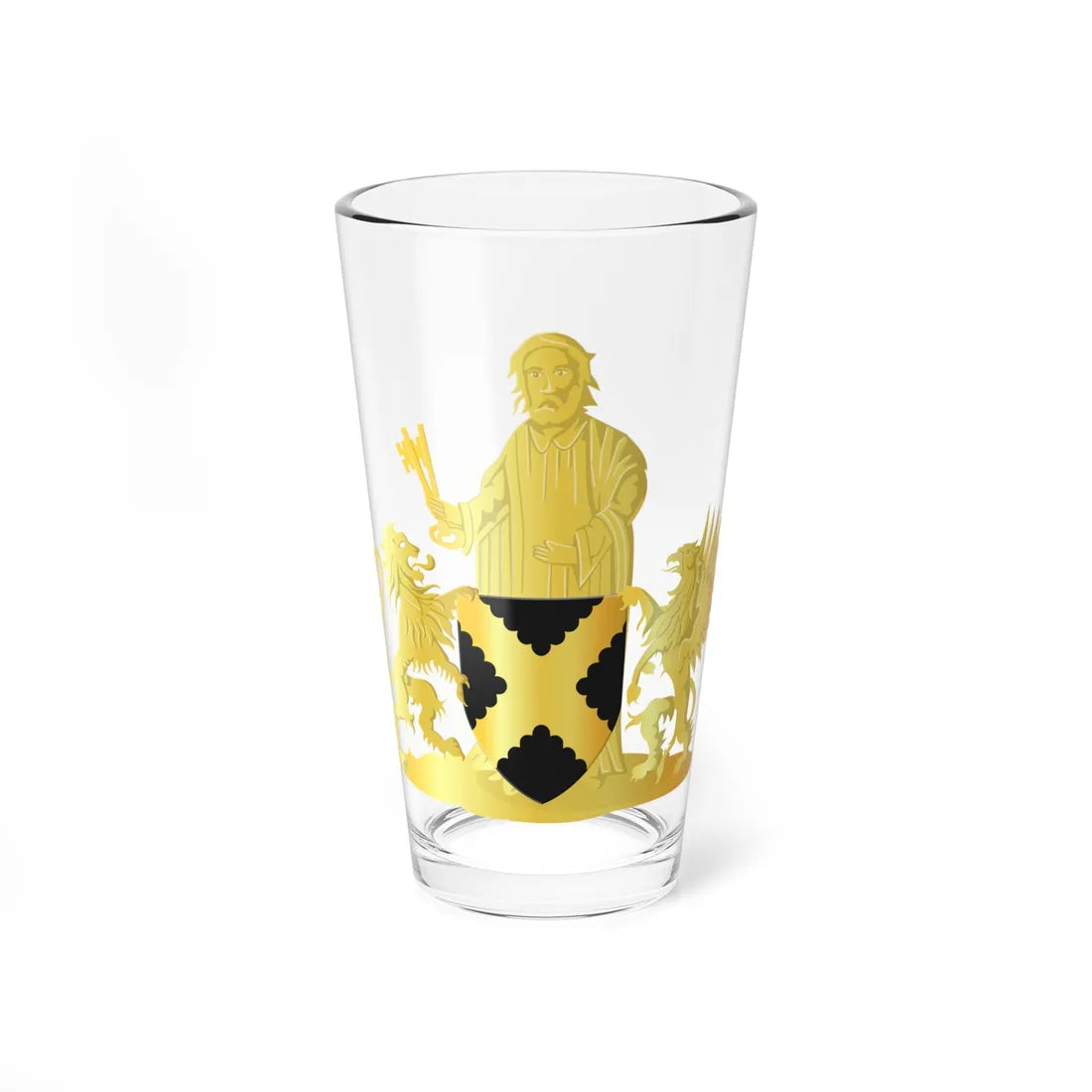Dessel wapen (Belgium) (Coat of Arms) Pint Glass 16oz 16oz - Go Mug Yourself