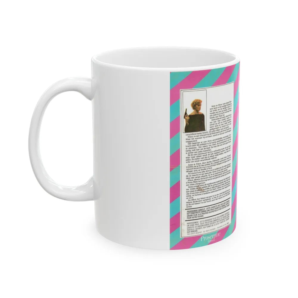 DESTIN DE FEMME (VHS COVER) - White Coffee Mug-Go Mug Yourself