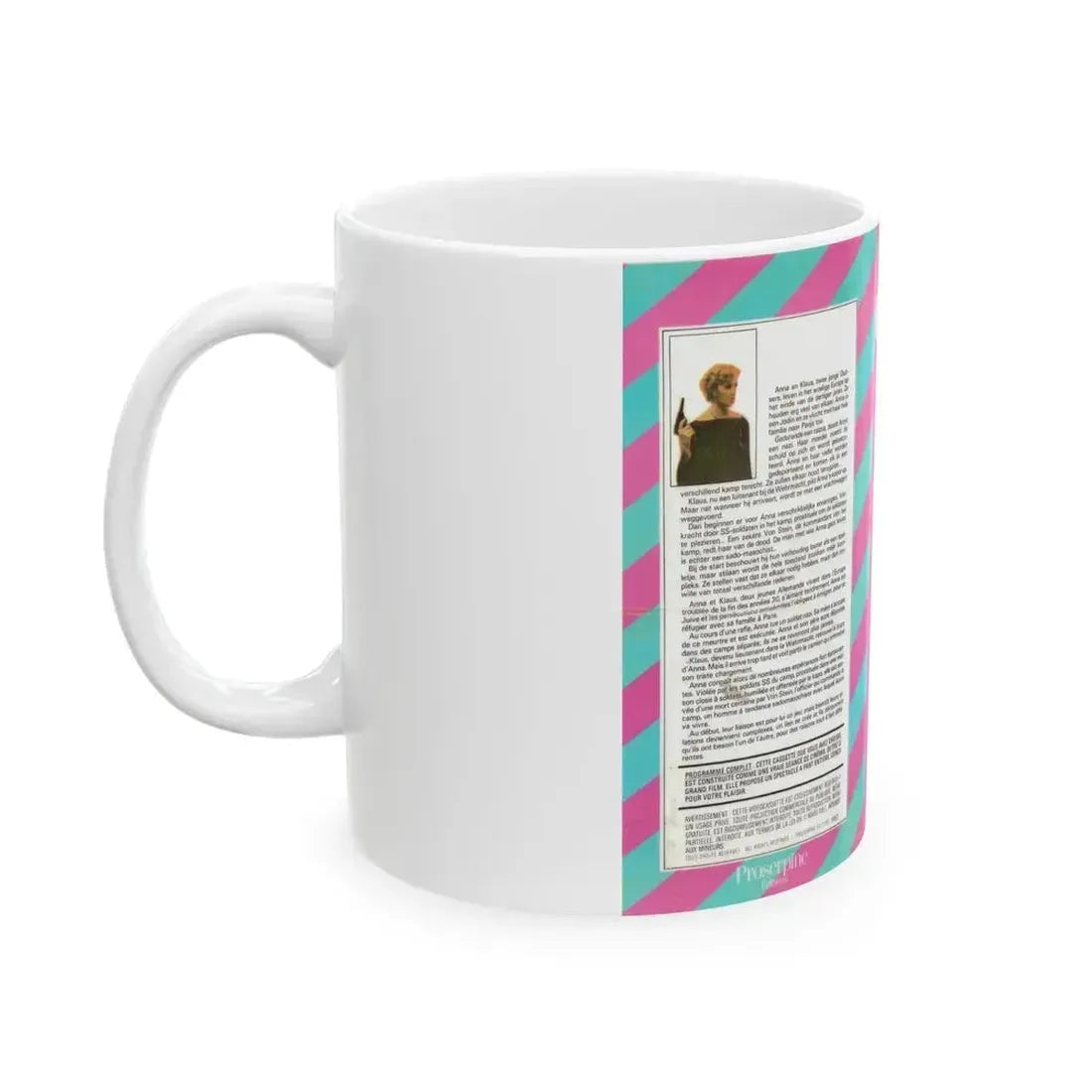 DESTIN DE FEMME (VHS COVER) - White Coffee Mug - Go Mug Yourself