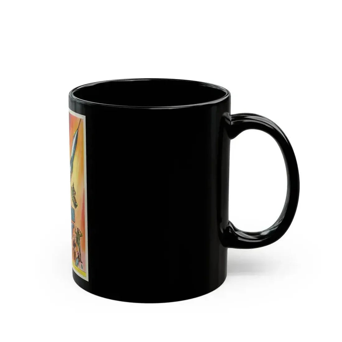 DESTINATION 60000 1957 Movie Poster - Black Coffee Mug - Go Mug Yourself