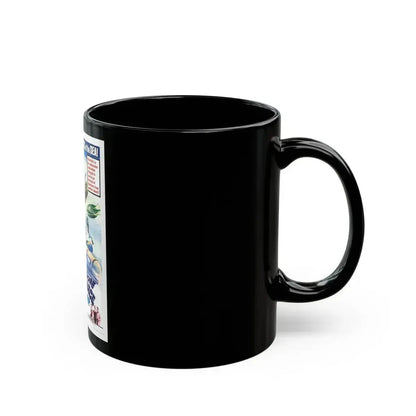 DESTINATION INNER SPACE 1966 Movie Poster - Black Coffee Mug - Go Mug Yourself