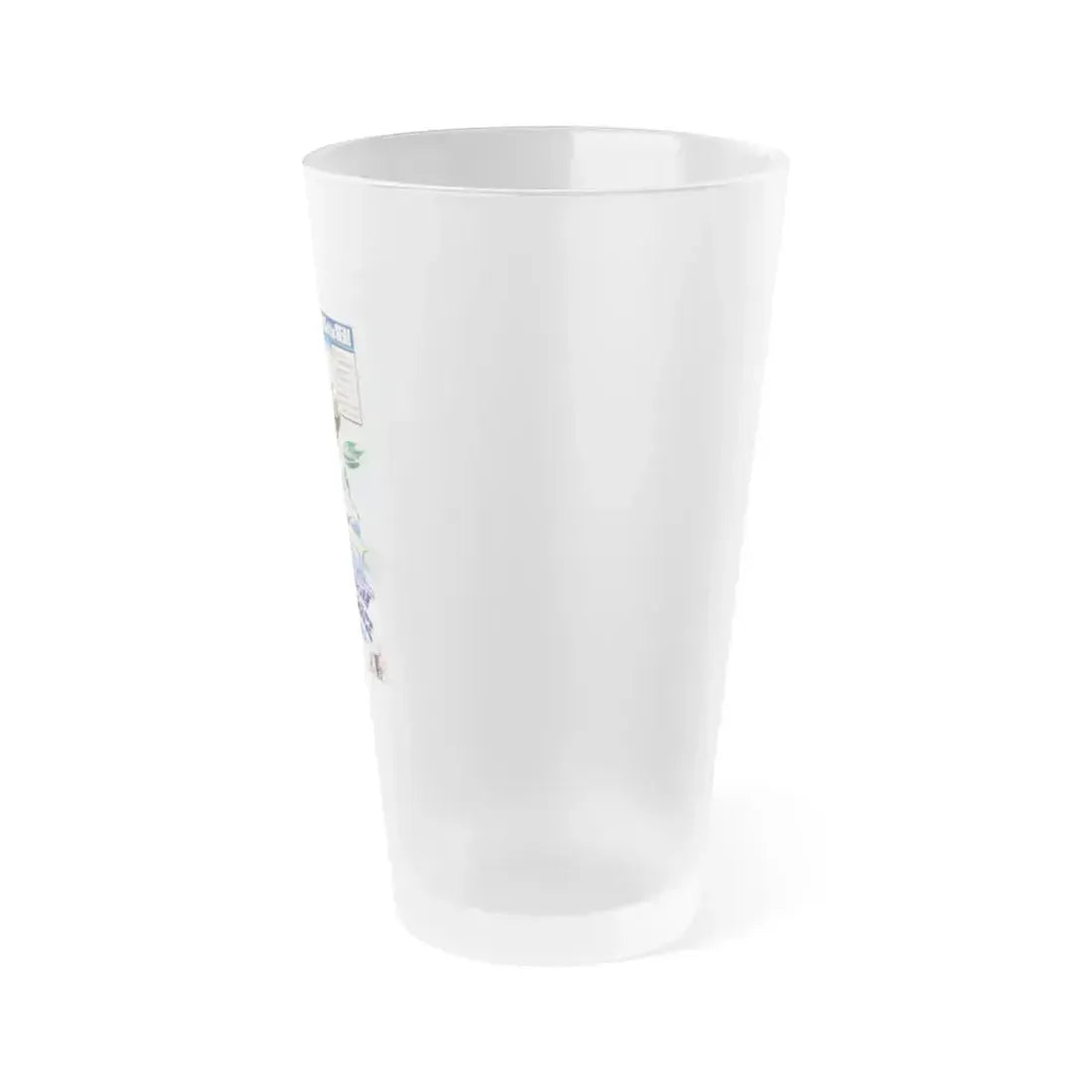 DESTINATION INNER SPACE 1966 Movie Poster - Frosted Pint Glass 16oz - Go Mug Yourself