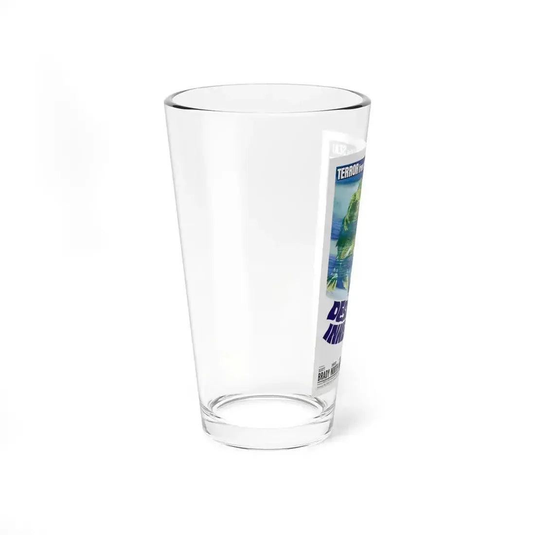 DESTINATION INNER SPACE 1966 Movie Poster - Pint Glass 16oz - Go Mug Yourself