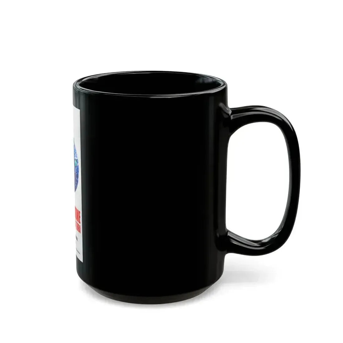 DESTINATION INNER SPACE (ITALIAN) 1966 Movie Poster - Black Coffee Mug - Go Mug Yourself